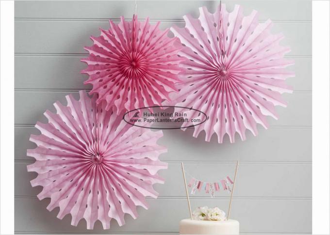 30cm 40cm Tissue Paper Fan Decorations Diy White Pink Blue Yellow For Party 2