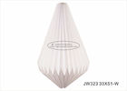 Amazing White Origami Lampshade 33cm Origami Decorations For Your Room