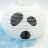 White Round Paper Lantern Decorations Hanging Paper Lanterns For Halloween Party