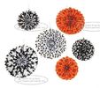 Hallowmas Paper Fan Round Folding Fans Hanging Party Home Decorations