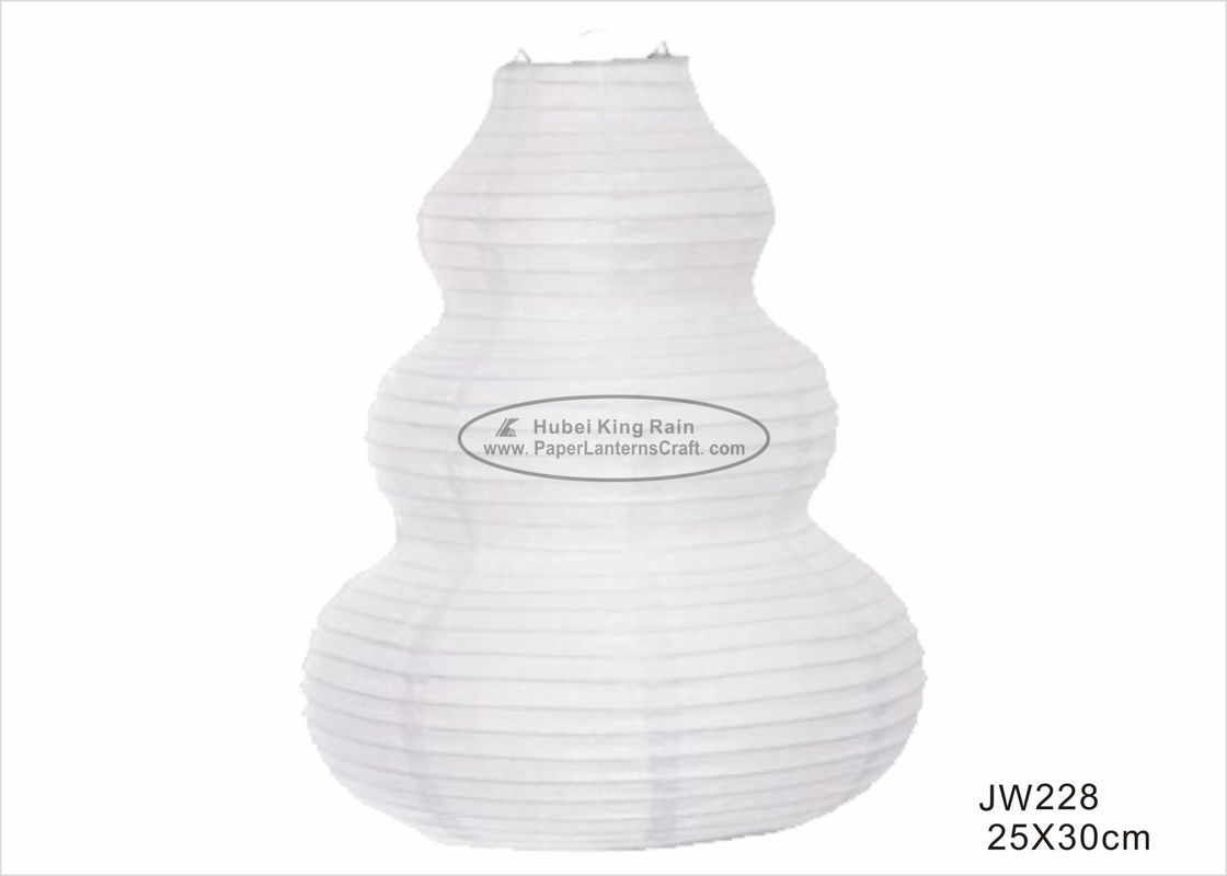 buy Festival Decorations Unique Shaped Paper Lanterns 25cm White Floor Lampion online manufacturer