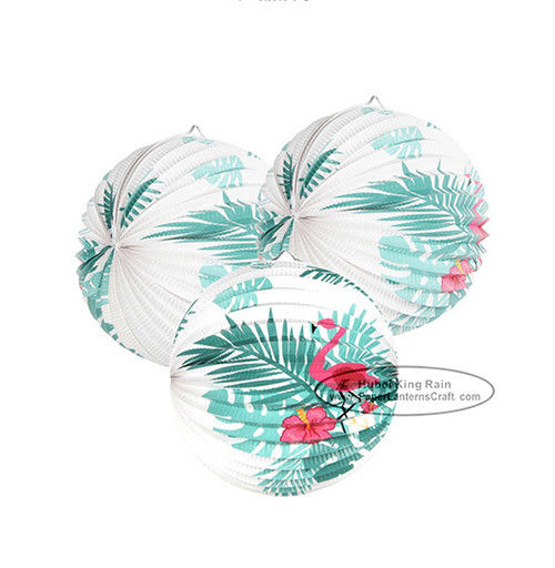 buy Flamingo Accordion Style Paper Lanterns Craft Decorative Paper Lanterns online manufacturer