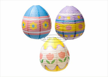 Hand Painted Paper Easter Decorations 10" 12” 14" Decorative Easter Eggs Home Decor