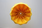 Gold Origami Cover Paper Lantern Ball 40cm Window Shop Decorations Party Festival