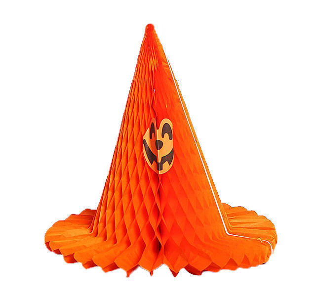 buy 30cm Halloween Paper Crafts ,  Paper honeycomb Halloween Hat Craft For Kids online manufacturer